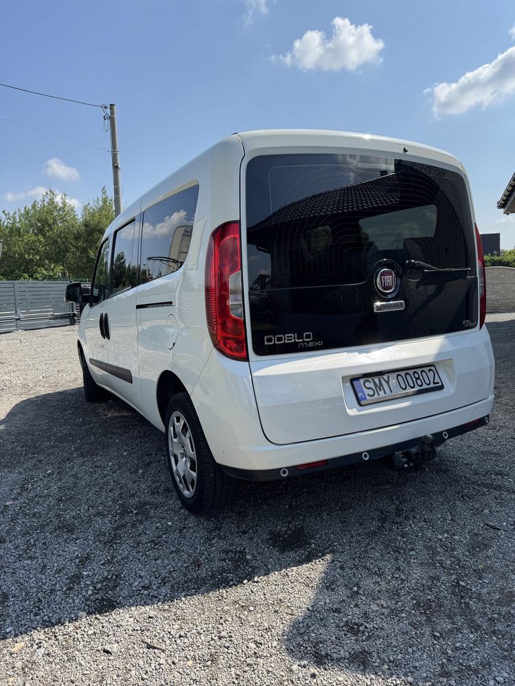 Fiat Doblo Maxi 2016 1.6 multijet 5 osobowy klima hak