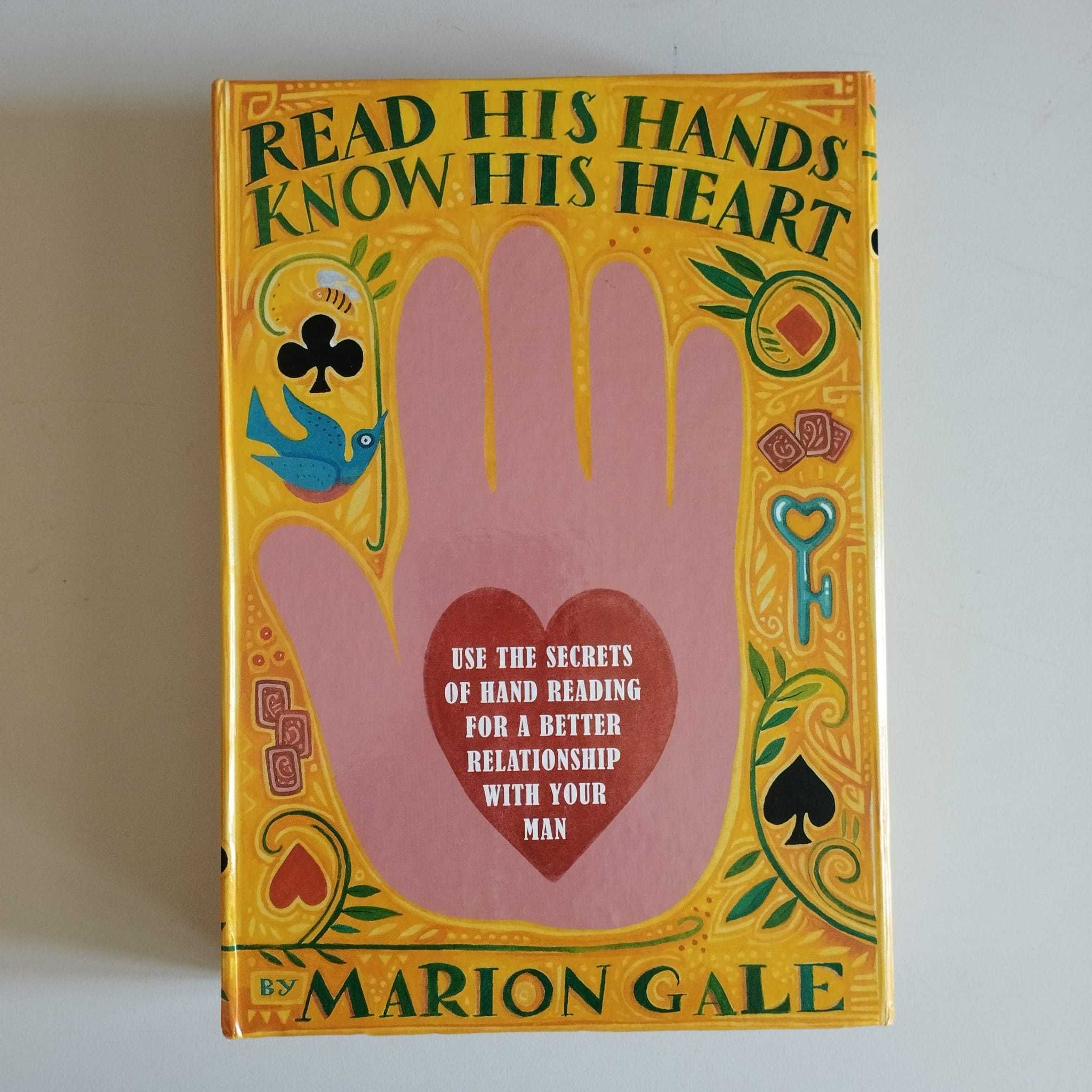 "Read His Hands Know His Heart" de Marion Gale (quiromância) + baralho