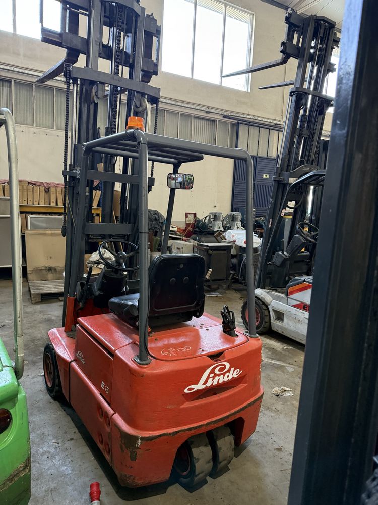 Empilhador linde H16 de 1600 kgrsbateria nova triplex elevacao livre