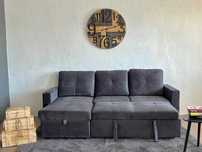 Sofá chaise longue cama + entrega gratis