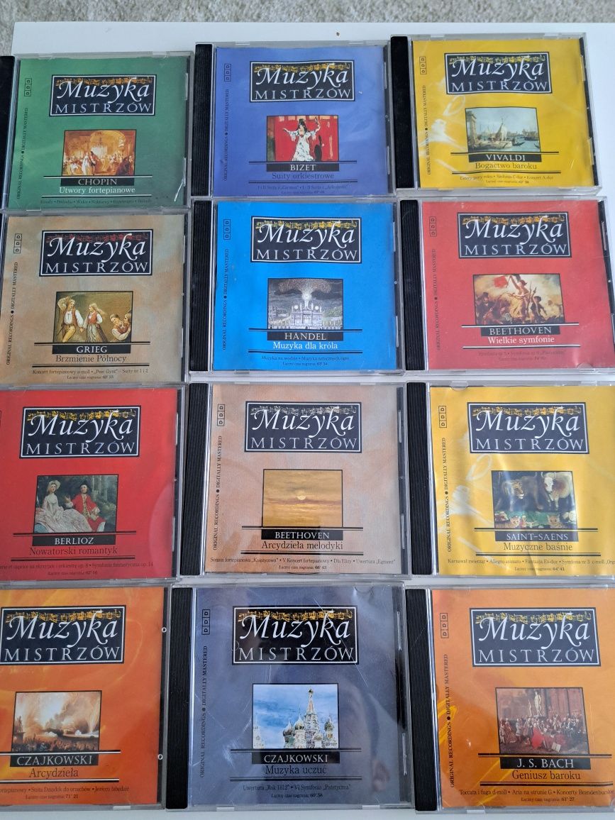 Muzyka Mistrzów - muzyka klasyczna kolekcja 30 płyt CD