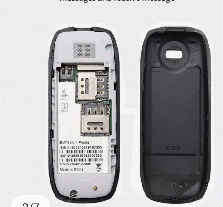 Mini telefon dual SIM