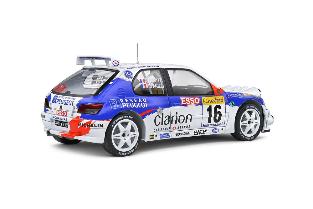Peugeot 306 Maxi #16 Rally de Monte Carlo 1998 - 1/18 - Solido