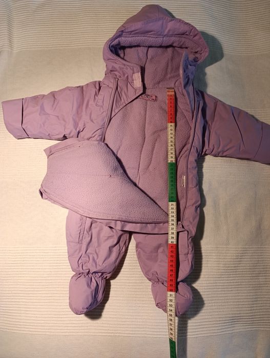 Kombinezon zimowy dla niemowlaka rozmiar 68/74