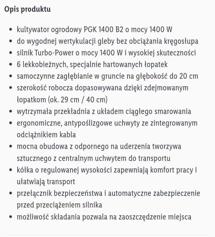 Glebogryzarka kultywator