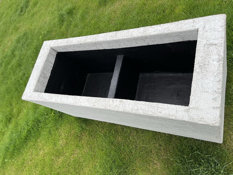 Donice styropianowe ogrodowe beton lub tynk