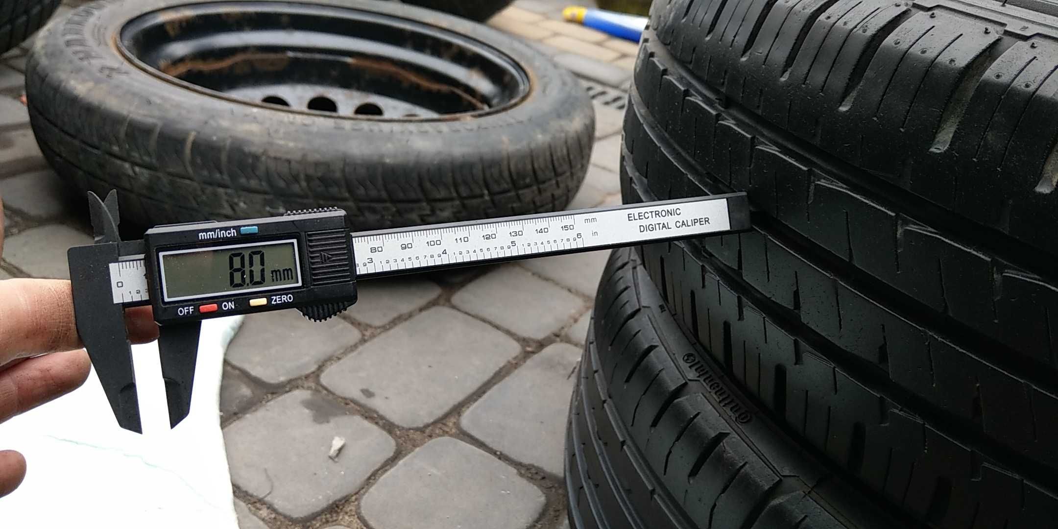 Шина літня 1шт HANKOOK Vantra LT 195/70 R15c с 8mm колесо гума
