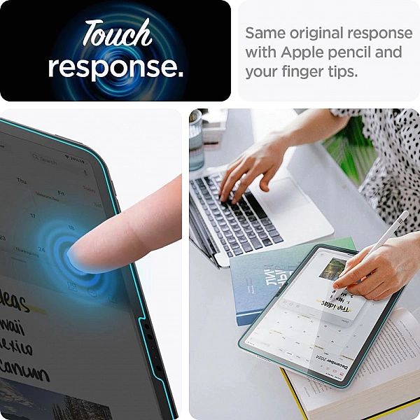 Szkło Hartowane Spigen Glas.tr ”Ez Fit” Ipad Air 13/2024 Clear