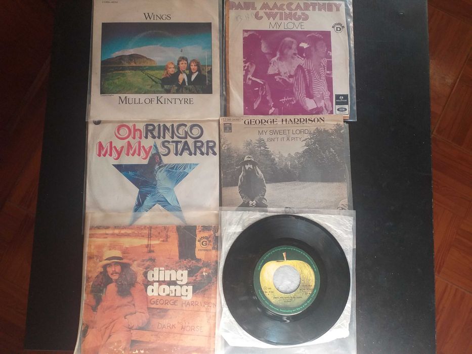 Singles Beatles originais UK