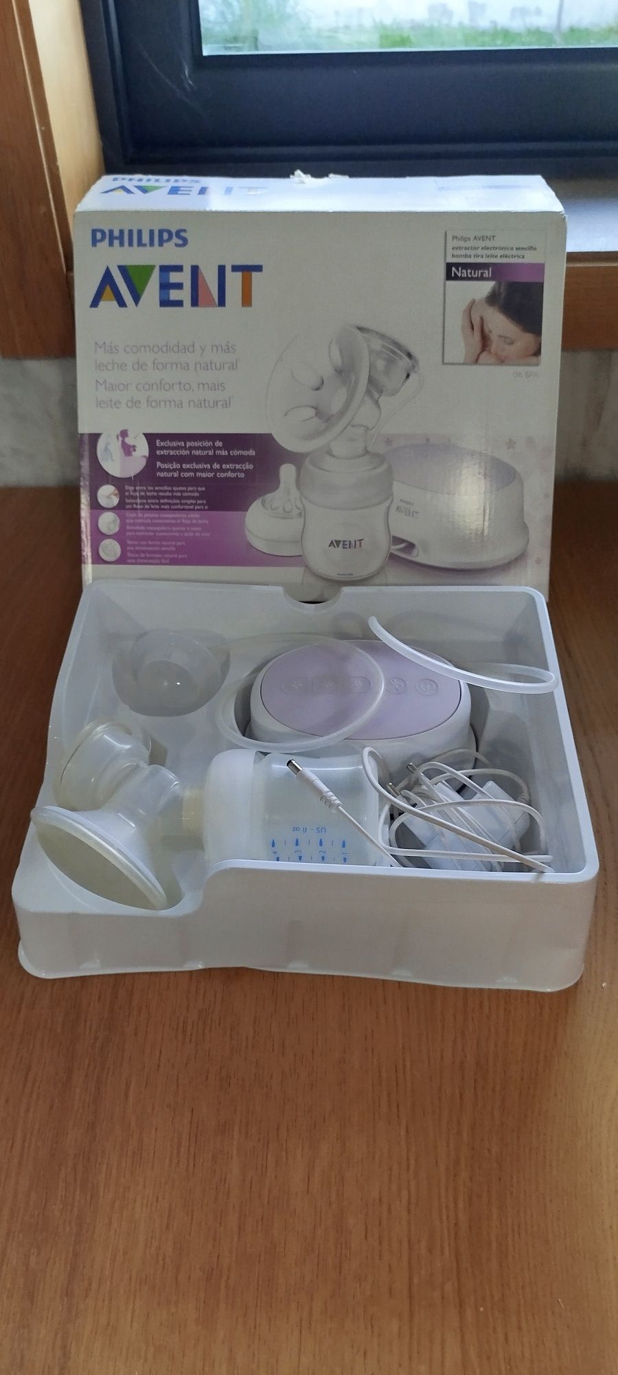 Philips Avent Bomba Elétrica Extratora + Biberão 125ml