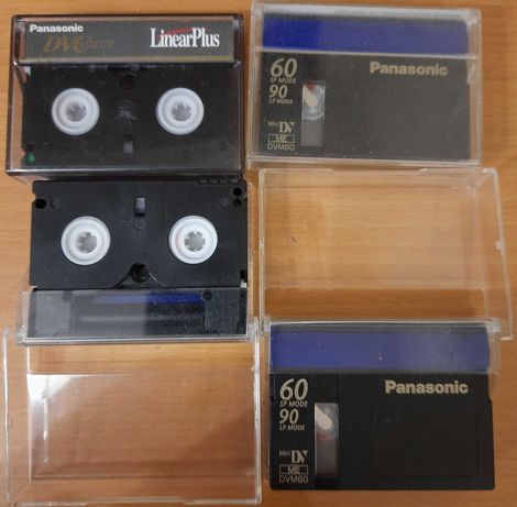 Видеокассеты mini dv Б/У в рабочем состоянии.