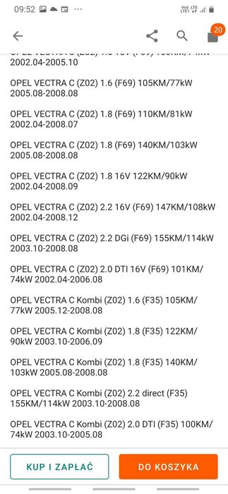 Pregub napedowy 817007