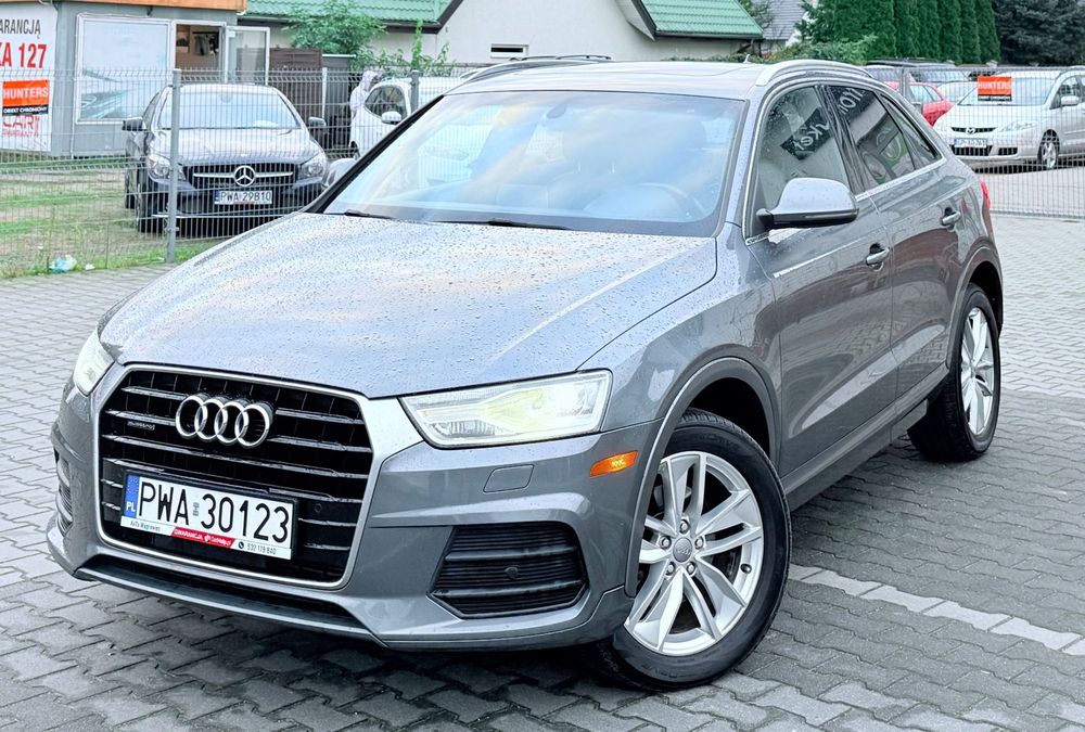 Audi Q3 Śliczny / Quattro / Pisemna Gwarancja / S-line  / Panorama /