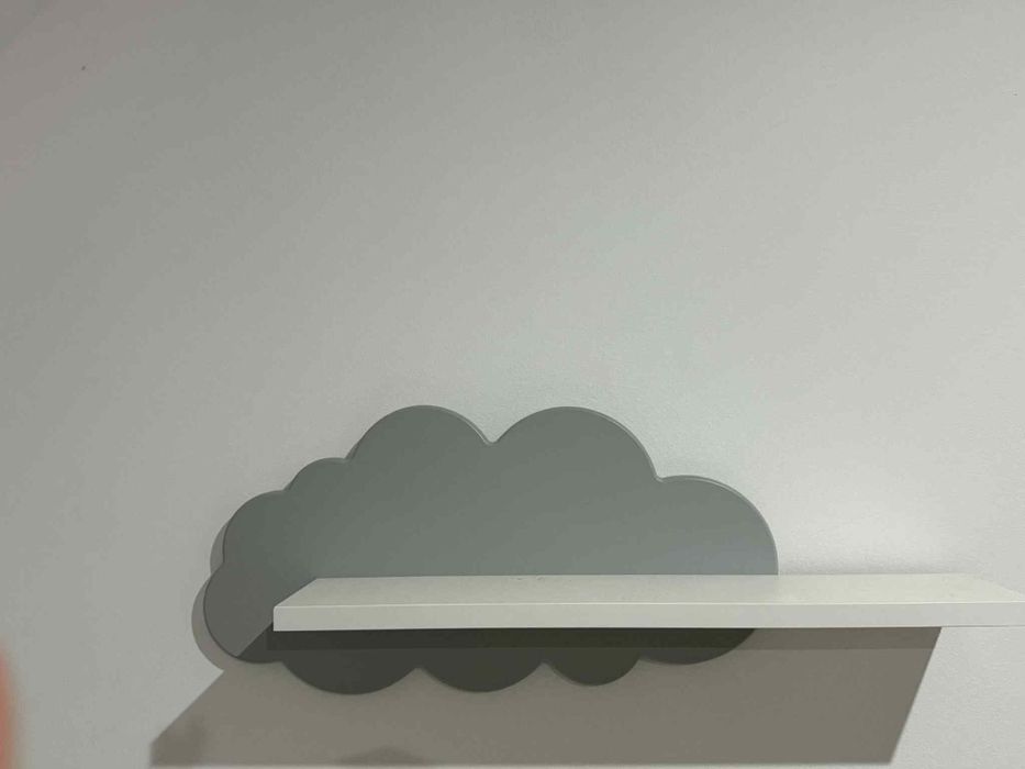 Półka dziecięca chmurka