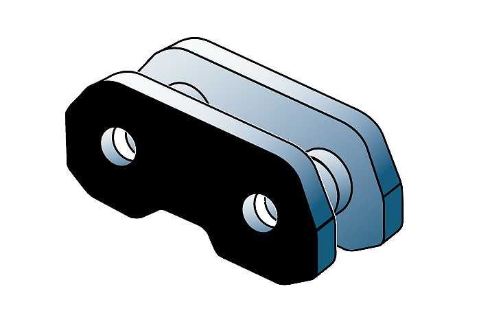 Złączka kpl. 3/8" do łańcucha Stihl 20 szt. Łódź