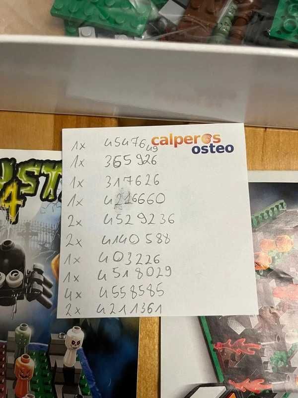 Monster 4 LEGO 3837 gra planszowa na klocki zapasowe