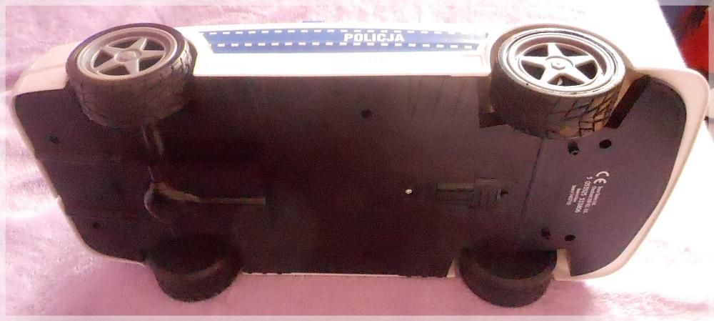 Duża policja 41 cm światło dzwięk