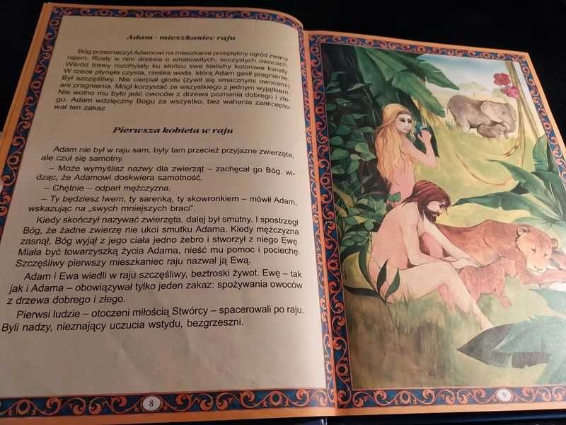 Biblia dla dzieci ilustracje A. Michalska Szwagierczak
