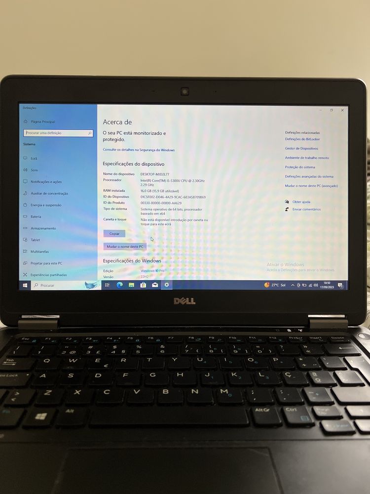 DELL Latitude E7250