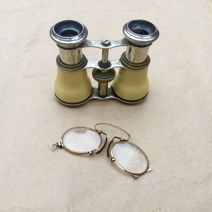 Антикварный театральный бинокль ХlХ век, Германия