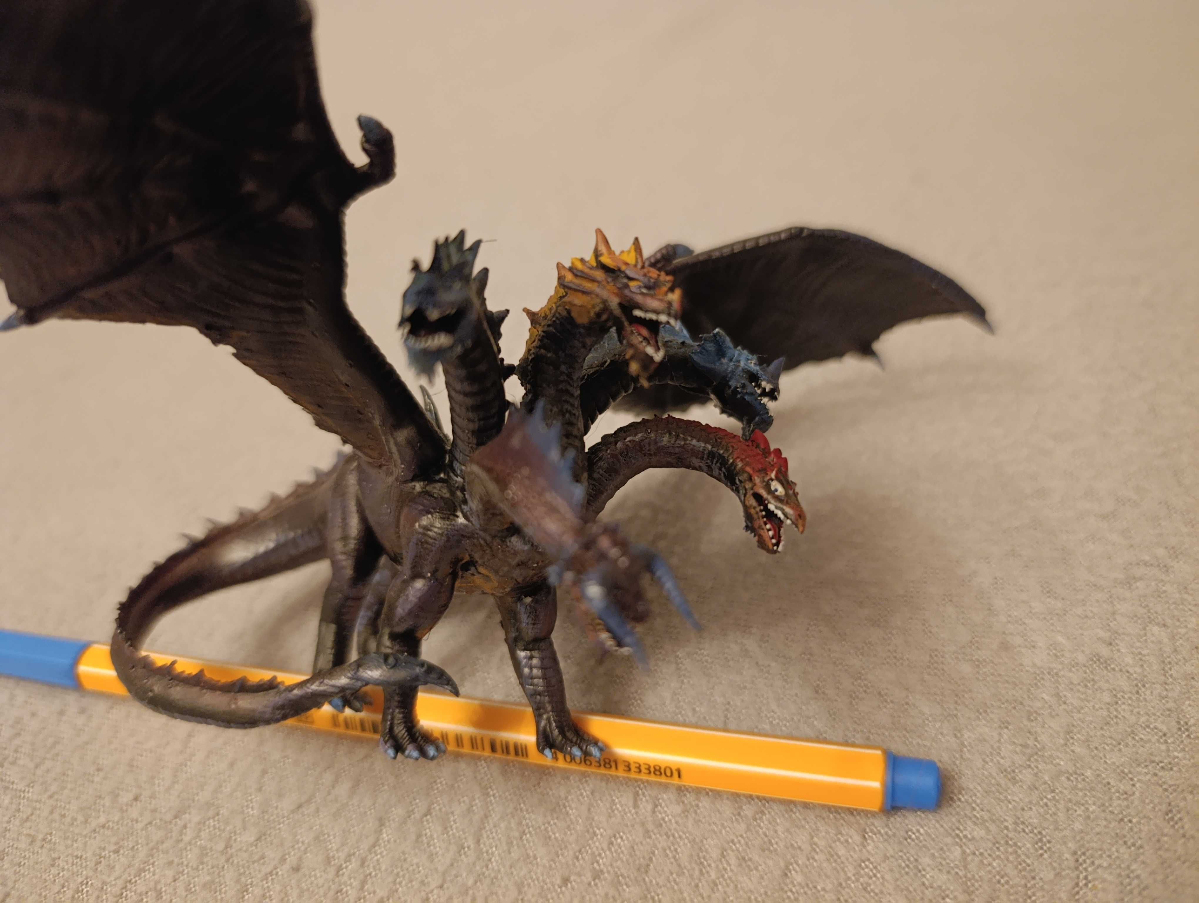 Figurka 3D żywiczna Tiamat duża pomalowana