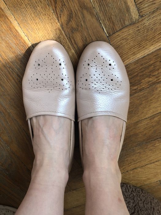 Літні шкіряні туфлі мокасини Торг