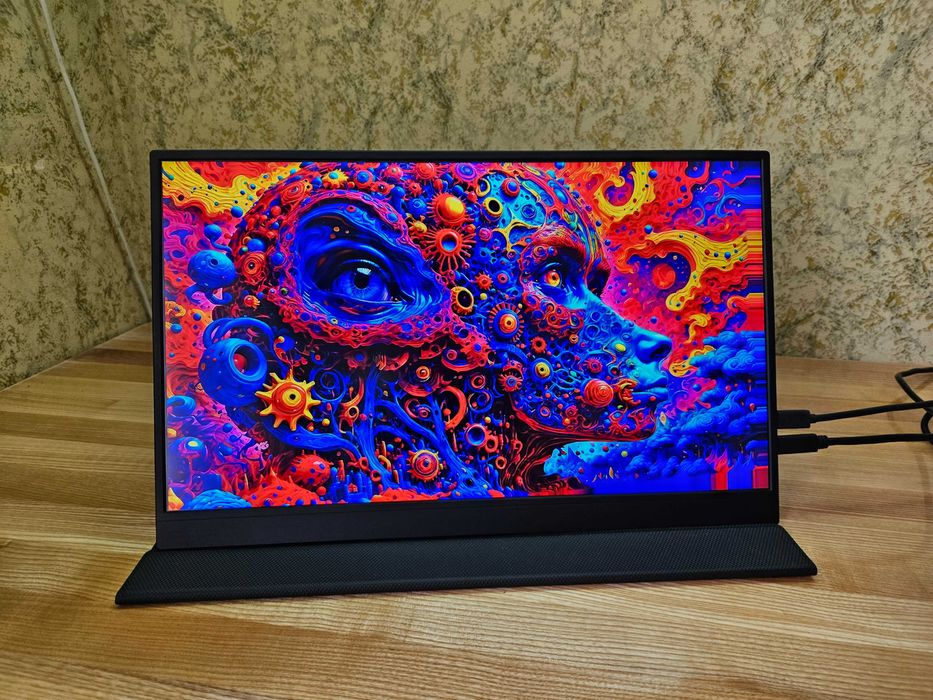 Портативный монитор ZSCMALL 17,3" 4K|IPS|USB C|HDMI