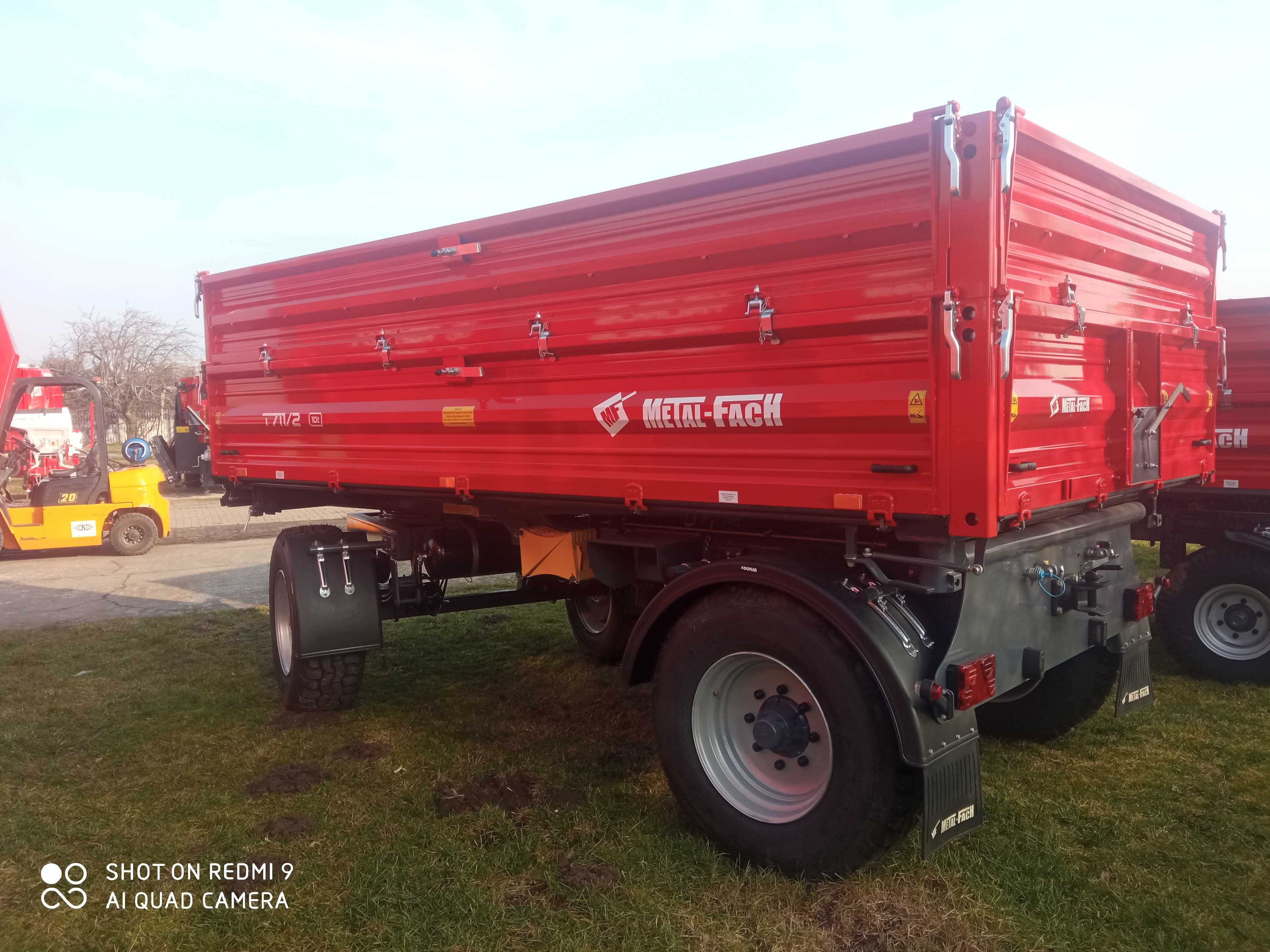 przyczepa Metal-Fach T711/2 10ton