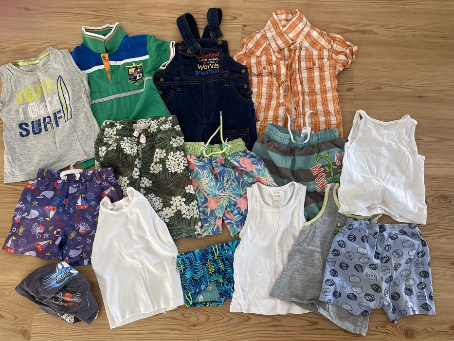 Lote roupas menino 3-4 anos verao 23 pecas