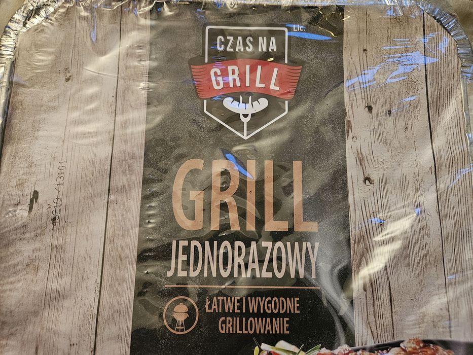 Jednorazowy Grill z Węglem do Szybk