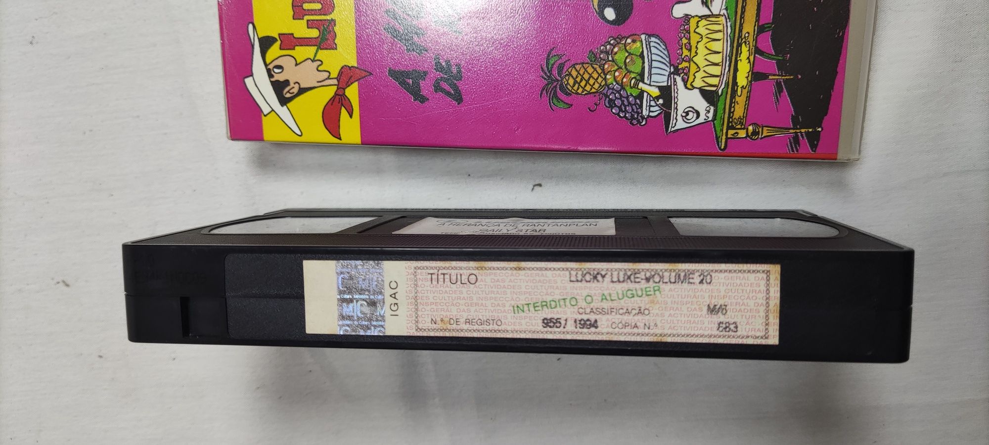 Vendo cassete de vídeo Lucky Luke