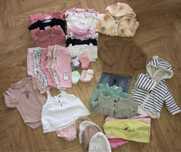 Zestaw ubran dla dziewczynki legginsy legi body 56 62!