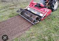 Glebogryzarka separacyjna, zakładanie trawników z siewu i z rolki.