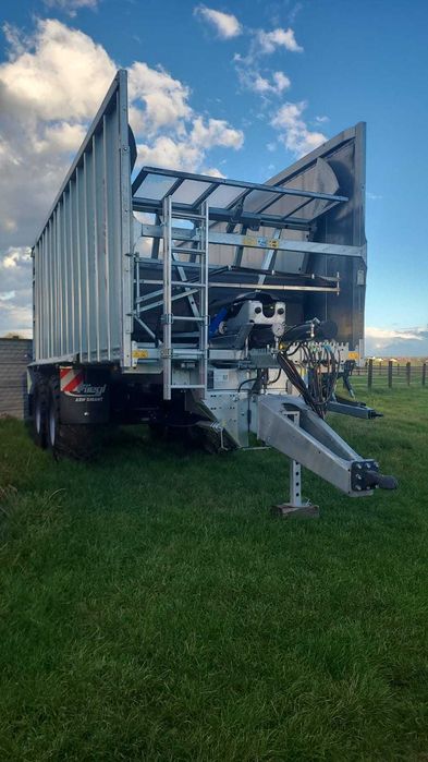 Przyczepa rolnicza Fliegl ASW 281, tandem, 45m3, Fliegl 271