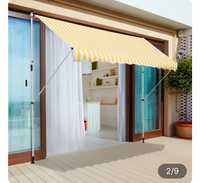 Toldo manual exterior ventosas