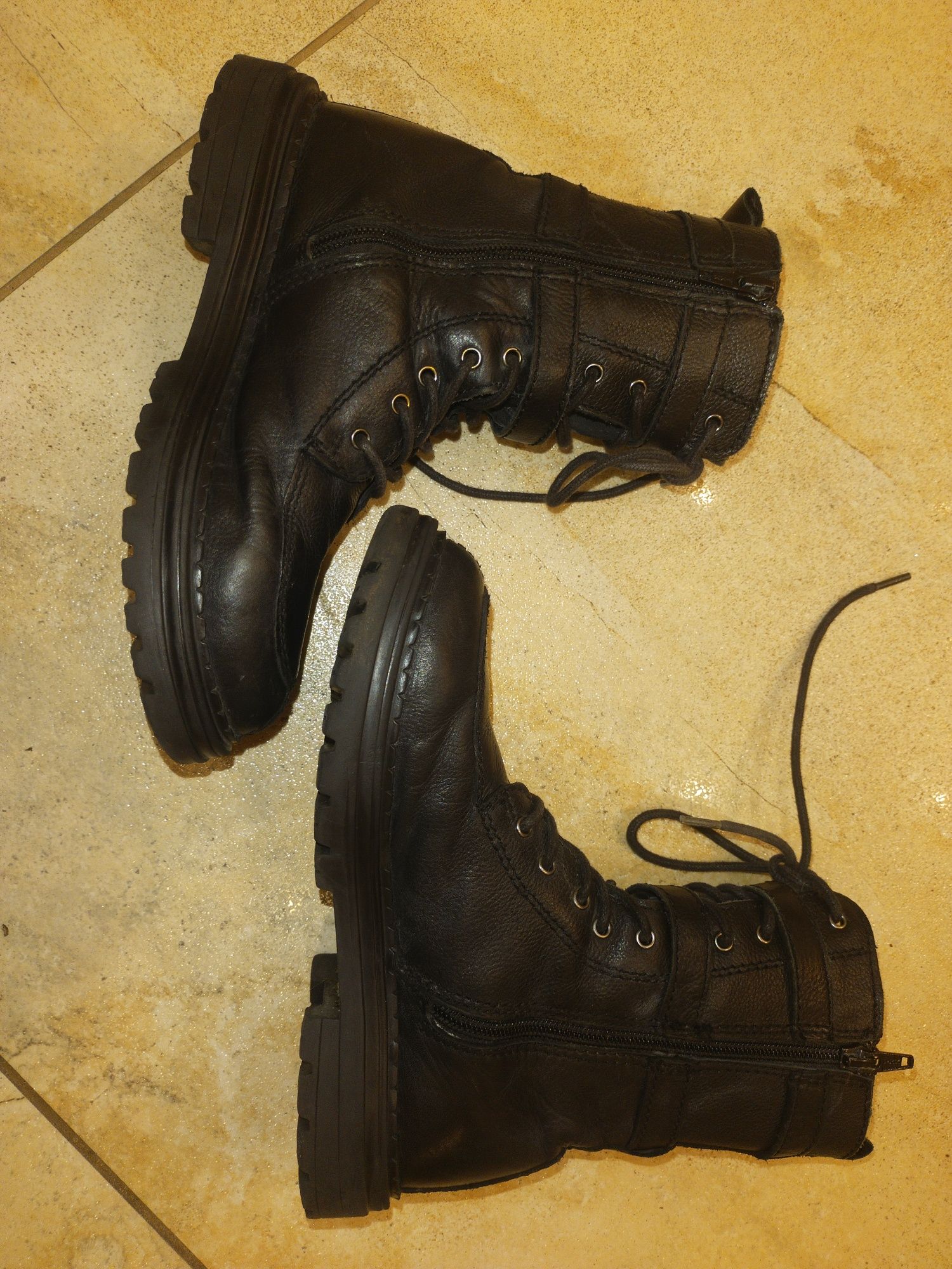 Kozaki oficerki buty zimowe dla dziewczynki Lasocki Young rozmiar 35