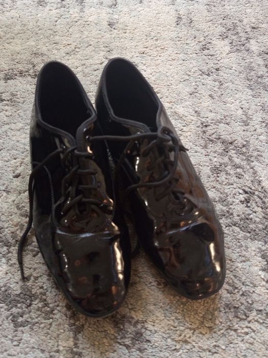Buty do standardu lakierne męskie