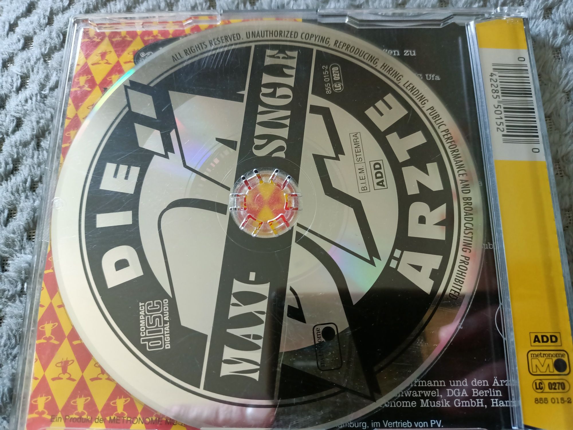 Die Ärzte - Mach Die Augen Zu (CD, Maxi)(vg+)