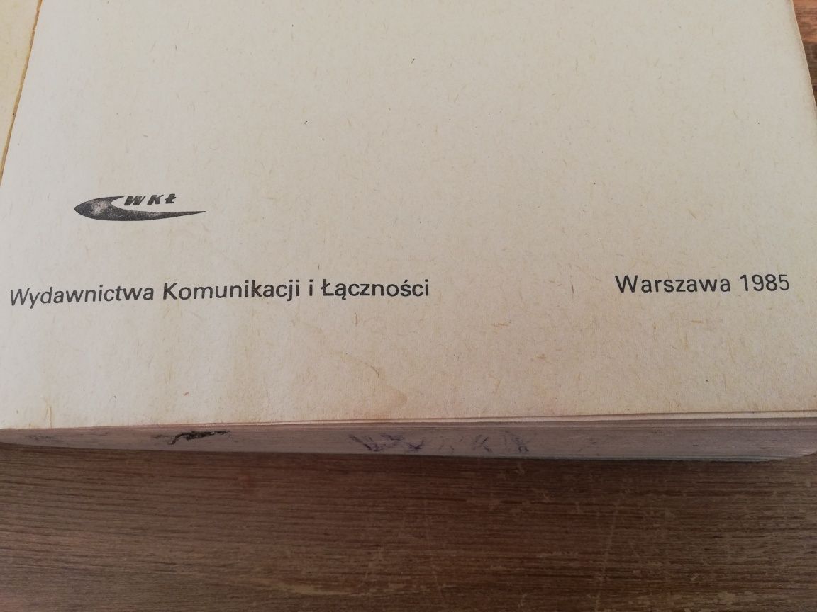 Podręcznik kierowcy zawodowego kategorii C wyd 2 1985