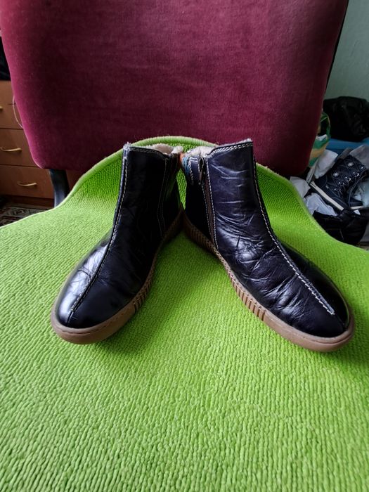 Ботільйони 39р шкіра зима Josef Seibel