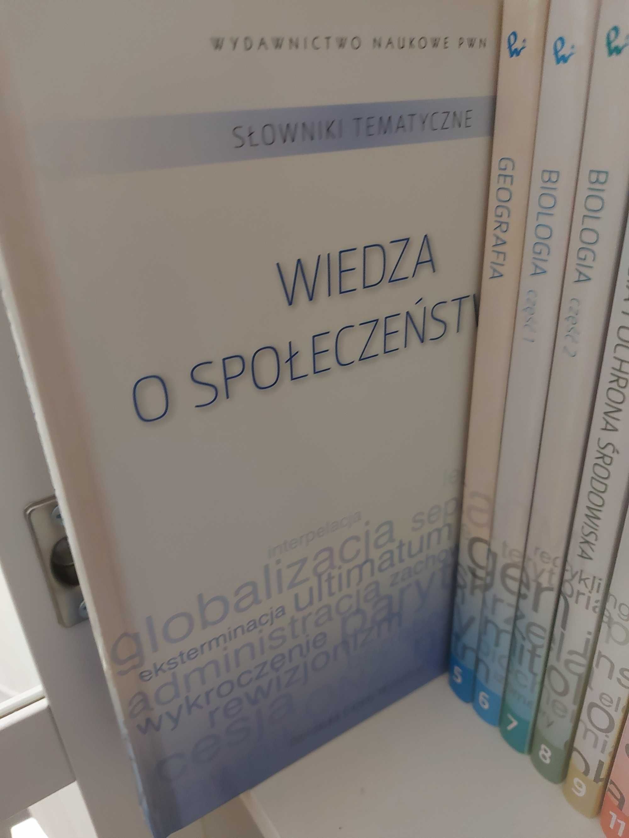 Słowniki tematyczne wyd. PWN 12 sztuk