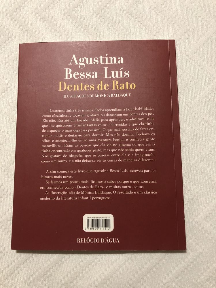 Dentes de Rato- Agustina Bessa-Luís