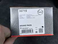 Гальмівні колодки BMW ABS 36715