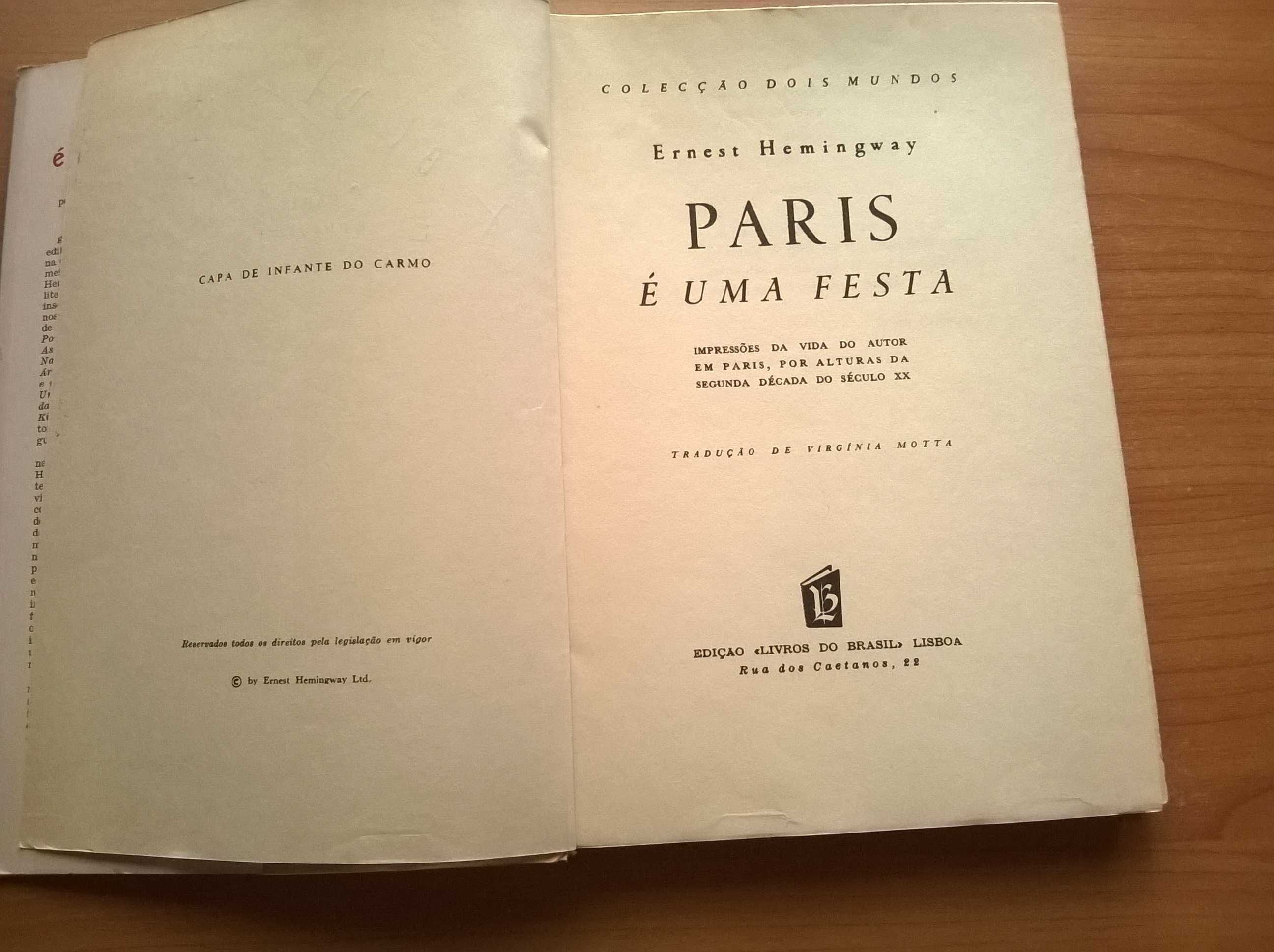 Paris é uma Festa - Ernest Hemingway