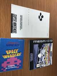 Manuais Sega Mega Drive e MasterSystem