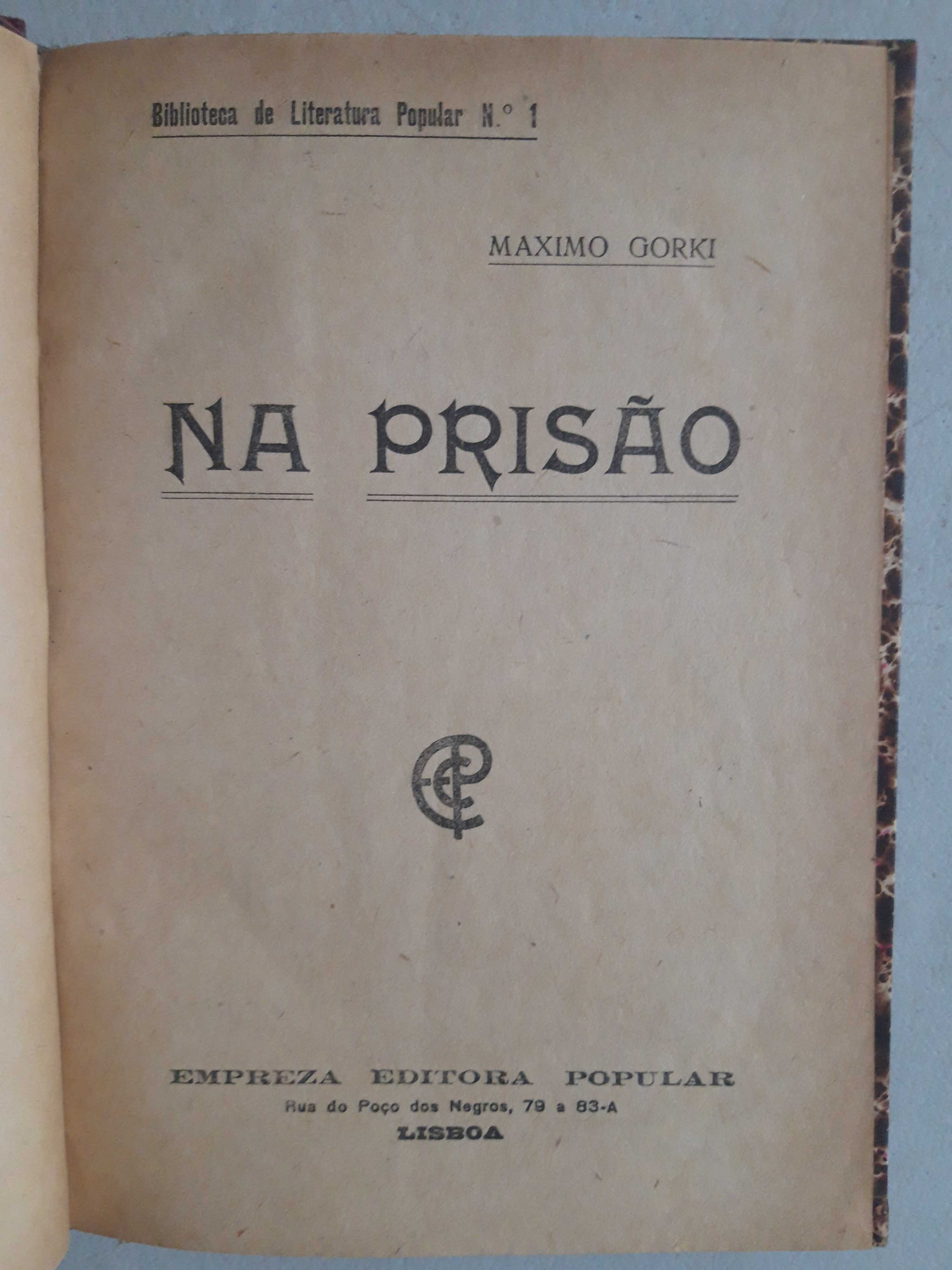 Livro Ref Cx B - Maximo Gorki - Na Prisão