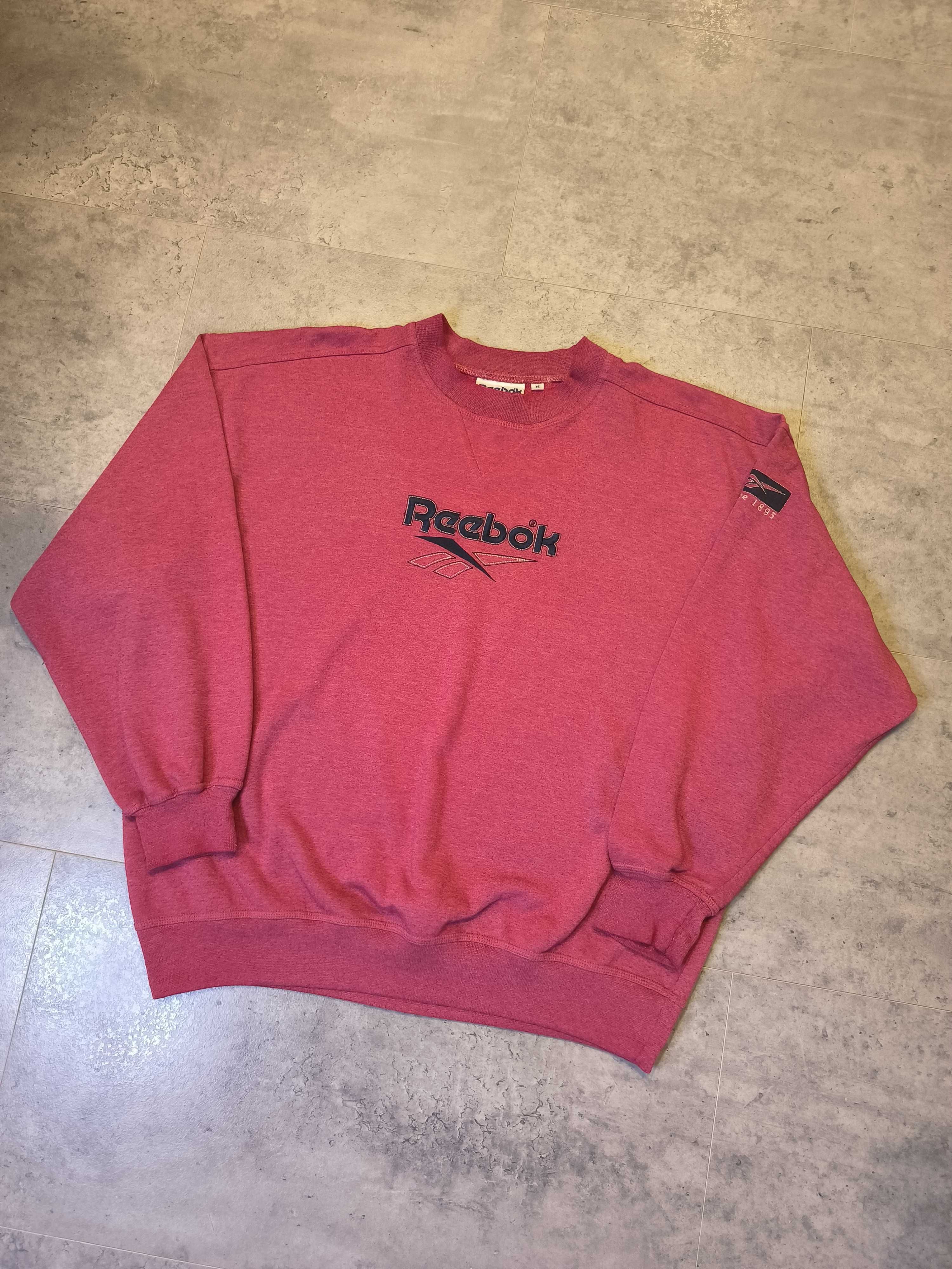 Vintage Bluza Reebok Duże Logo