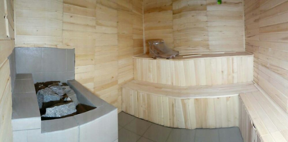 Настоящая баня на дровах