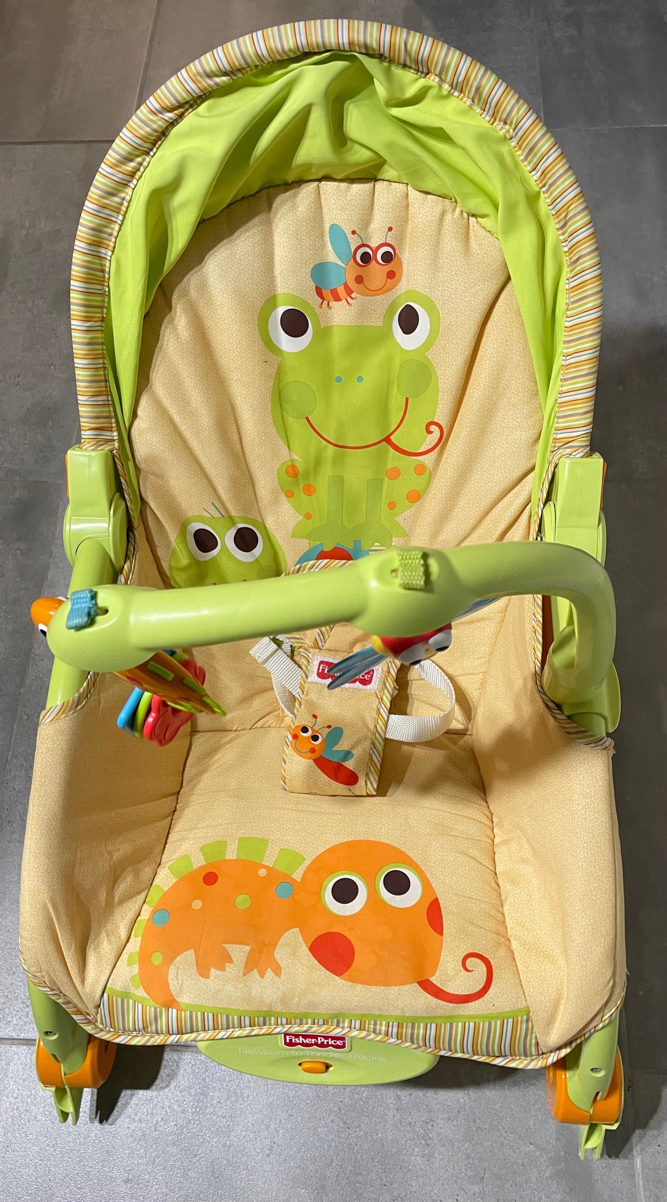 Leżaczek krzesełko fisher price