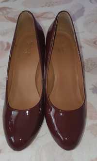 Женские кожаные туфли Clarcks 39 размер